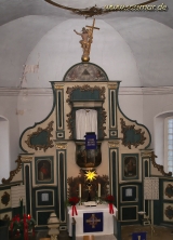 St. Georg Kirche zu Sossmar : Altar in barockem Stil